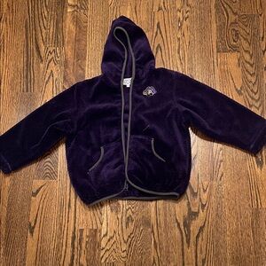 Purple Kids Hooded Jacket